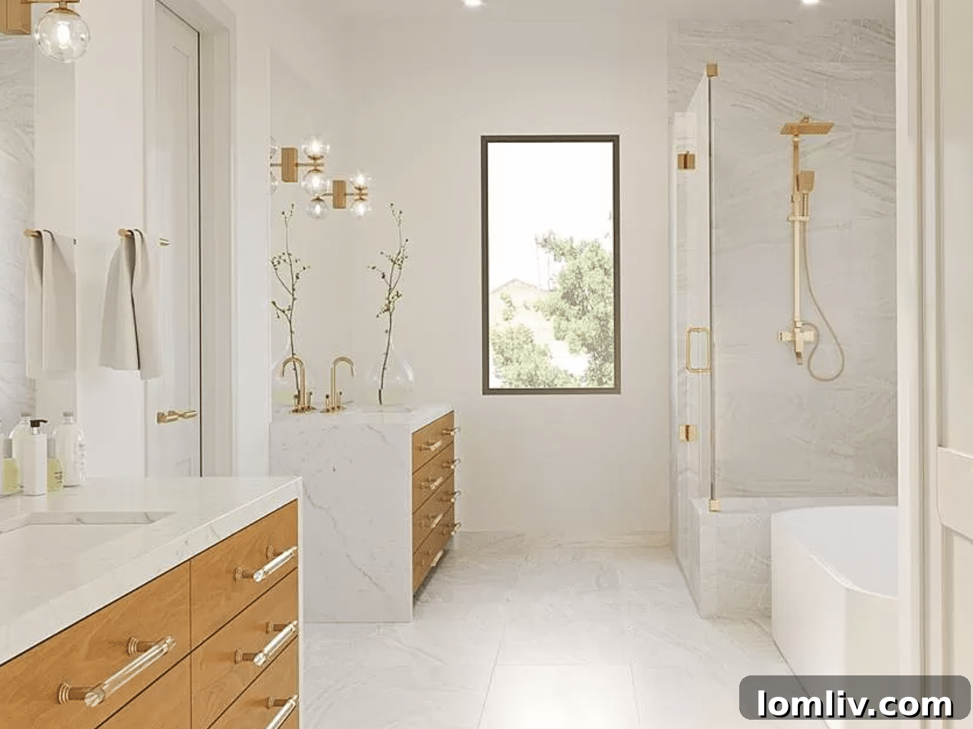 Elegant Living Space with White Oak Floors, 6817 Northridge Dr