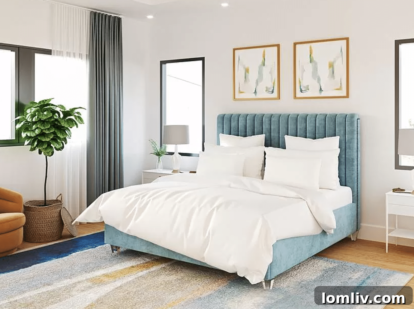 Covered Outdoor Living Area with Built-in Grill in Dallas Home