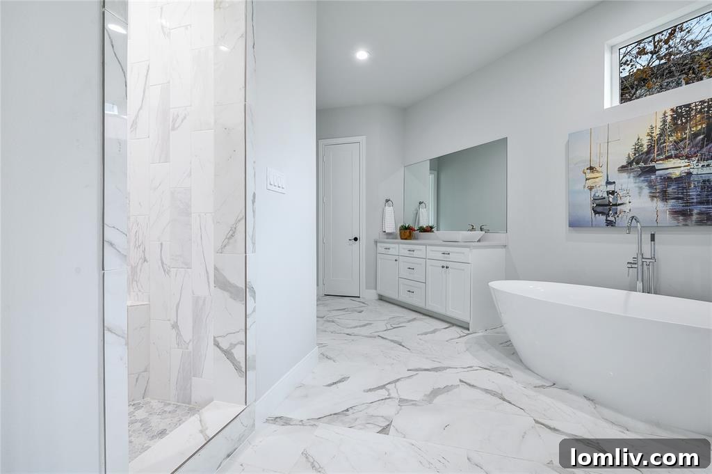 Spacious secondary walk-in closet with elegant lighting and built-in organizers