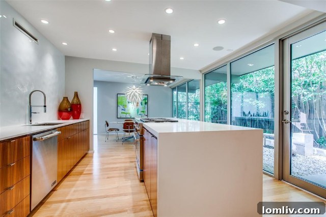 Midcentury Modern Home Office Design