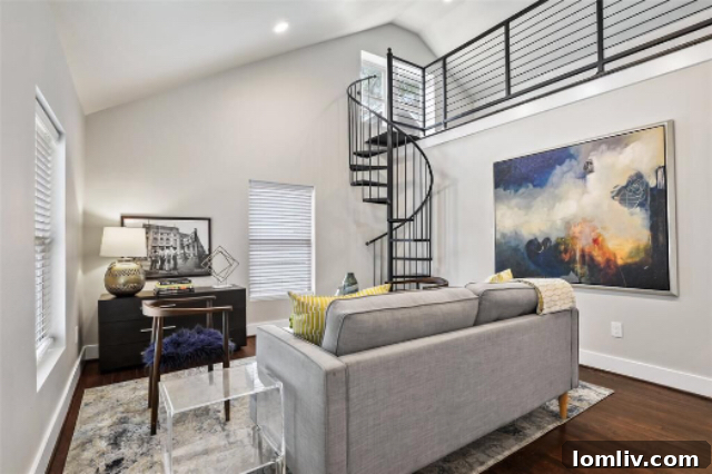 217 N. Waverly Drive Open Concept Living and Kitchen Space