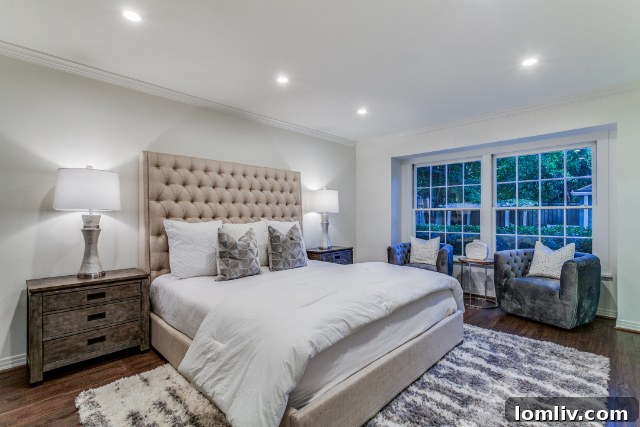Modern kitchen with high-end appliances in the Highland Park cottage.