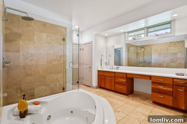 Spa-Like Master Bathroom in Luxury Southlake Home