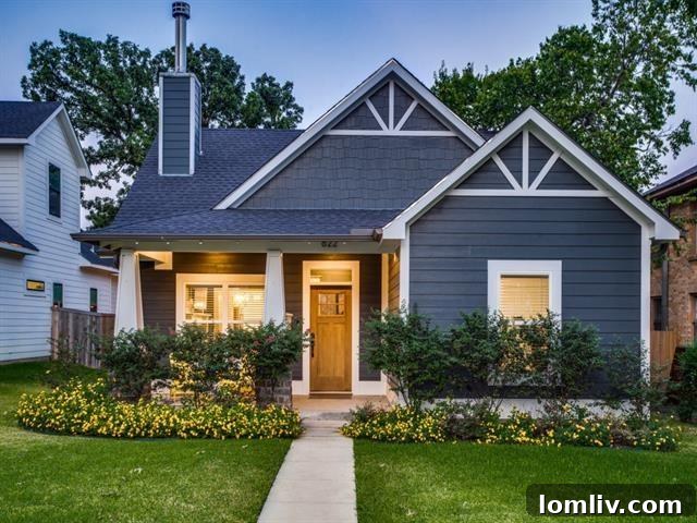 Stunning Modern Craftsman Home in Winnetka Heights Dallas
