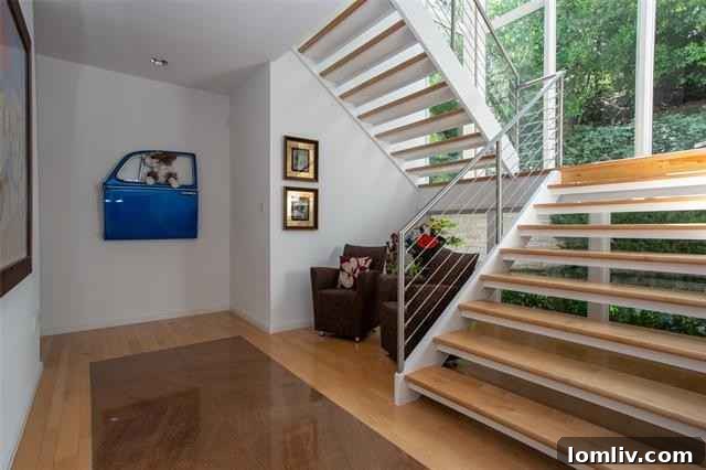Modern kitchen island with gas cooktop