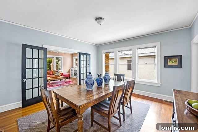 Vintage Hardwood Floors Fort Worth Home