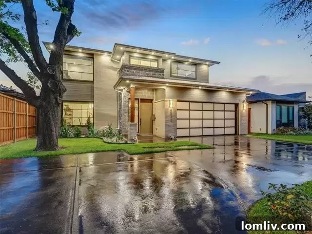 Lush Green Backyard and Swimming Pool Area of 4614 Newmore Ave