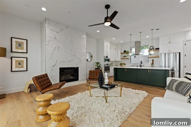 Luxurious primary bathroom featuring a freestanding soaking tub and a spacious walk-in shower