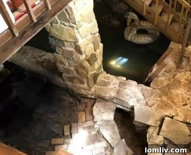 Hydraulic-dam-powered torture chamber with a swan automaton in a D&D scenario