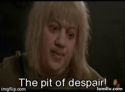 Close-up of the menacing swan automaton in the grist mill dungeon