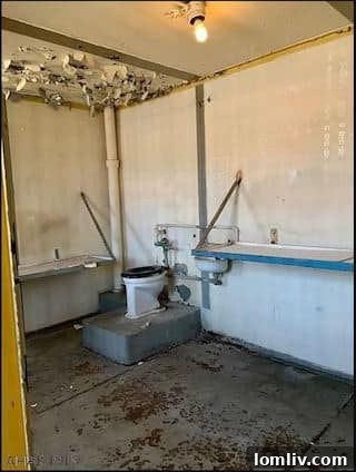 Spooky prison cells found within the historic West Penn Street home, perfect for a D&D dungeon