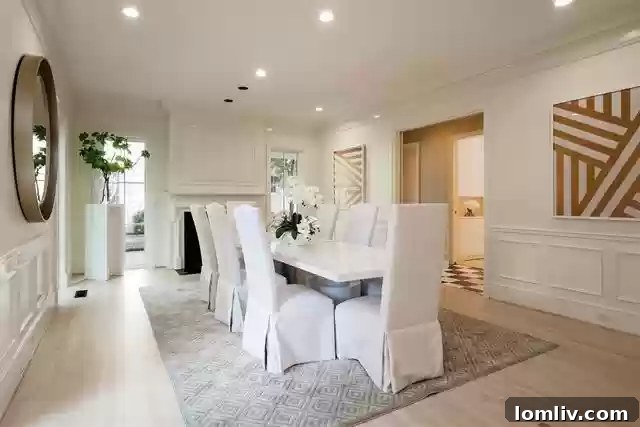 View of the Renovated Backyard and Pool Area