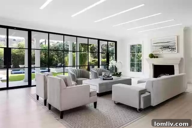 Bright and Open Living Space with Natural Light