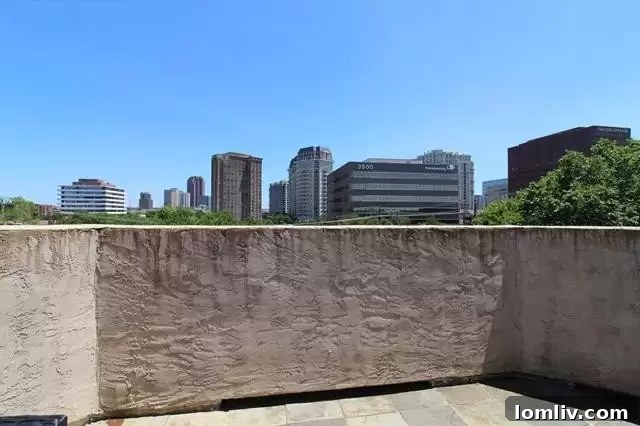 Rooftop Terrace with City View