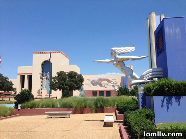 Fair Park Art Deco Architecture - Dallas Historic Landmark