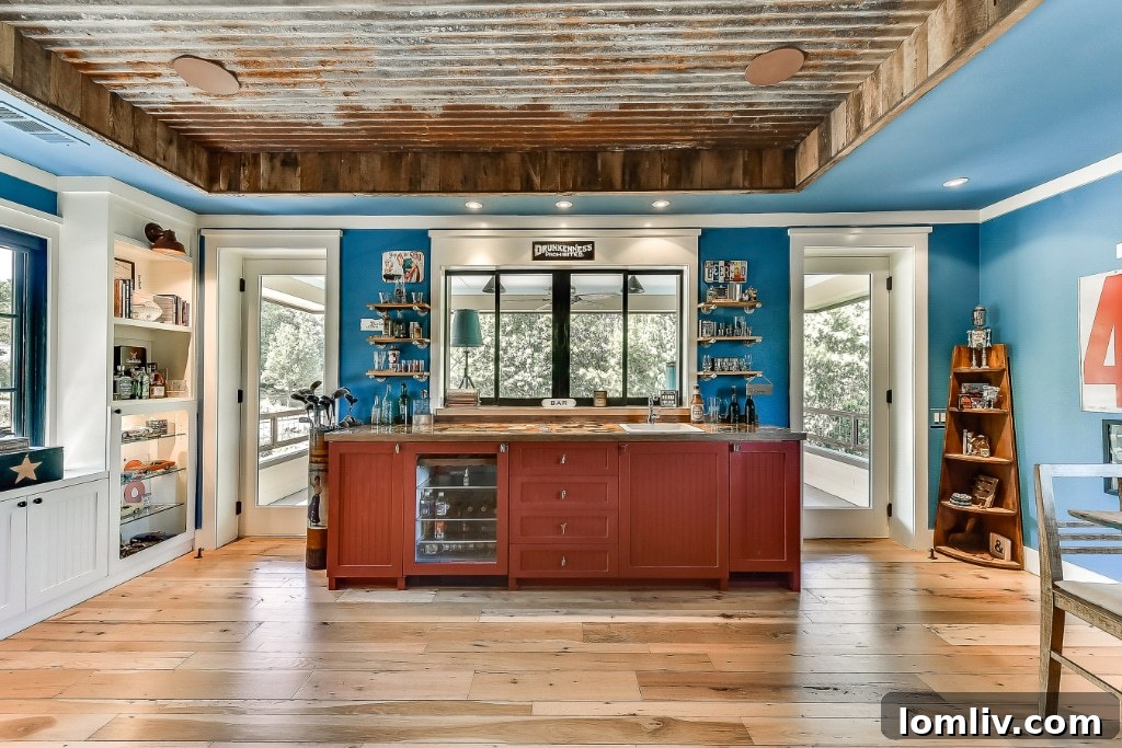 Exterior view of Bon Aire Residence in Old Lake Highlands, designed by Zero 3 Design