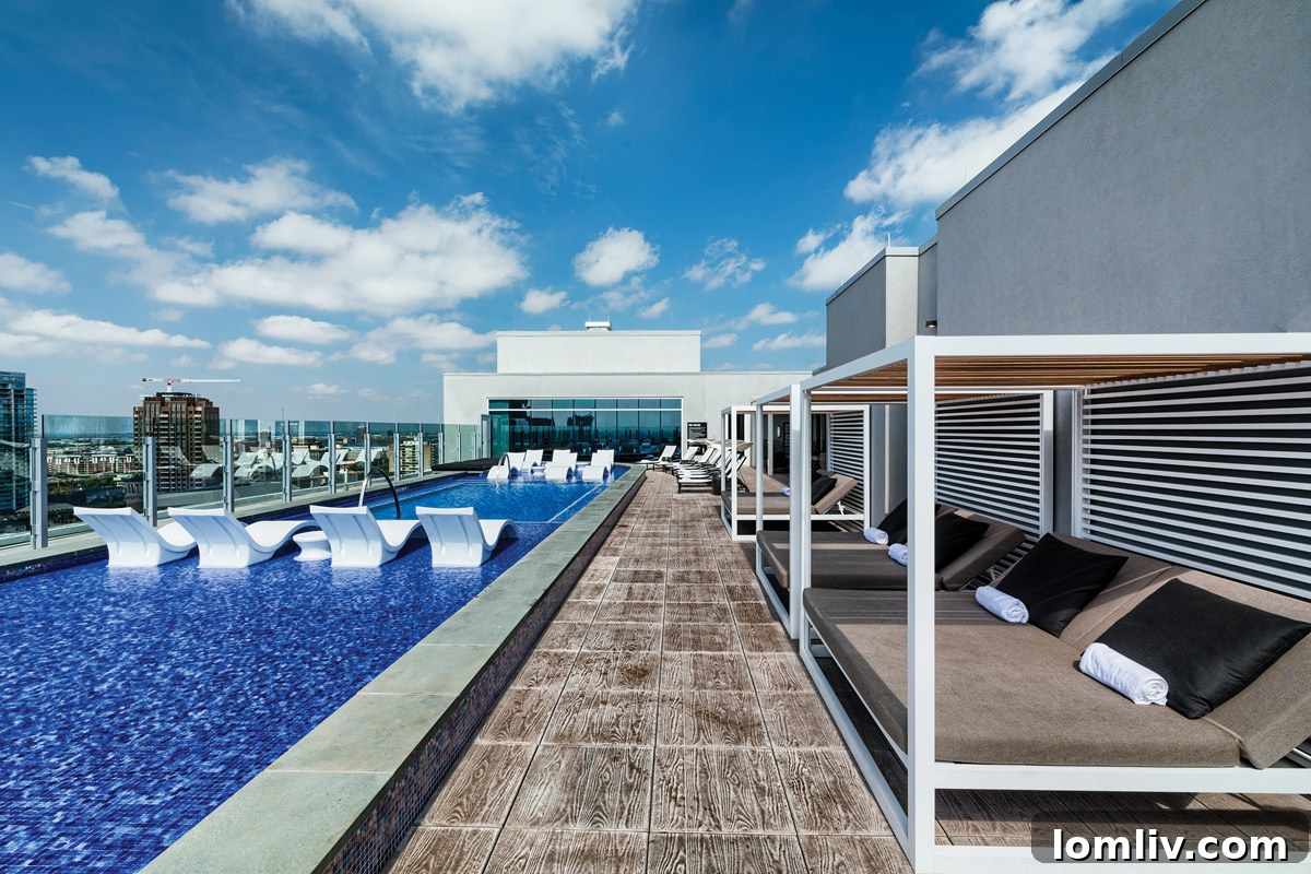 One Uptown Dallas Exterior Night View