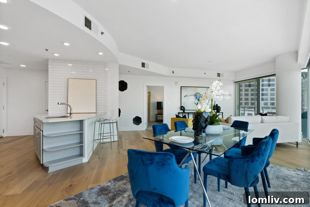 Luxury Living Room One Uptown