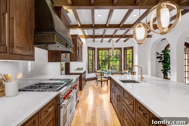 Custom Home Theater with Plush Seating - 9727 Audubon Place