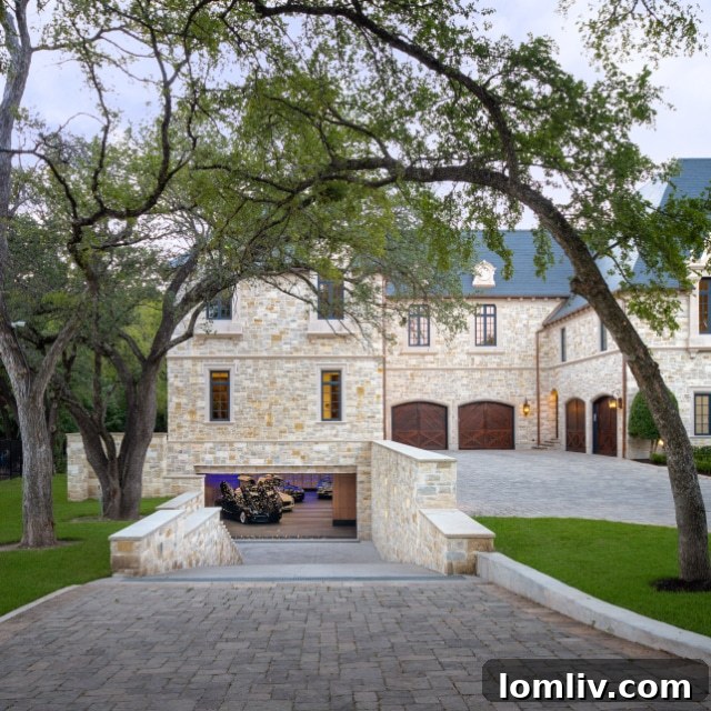 Expansive Manicured Grounds of 9727 Audubon Place