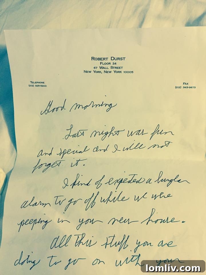 Robert Durst's letter to Linda Zevallos, written in characteristic green ink, expressing his displeasure.