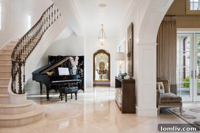 Luxury Home Library - Mahogany Paneling