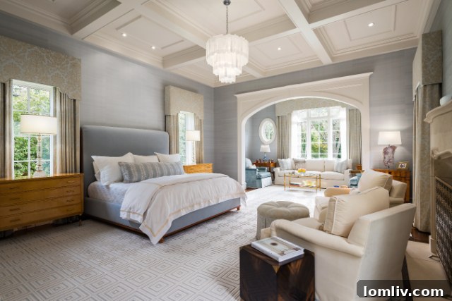 Primary Bedroom - Silk Wall Coverings