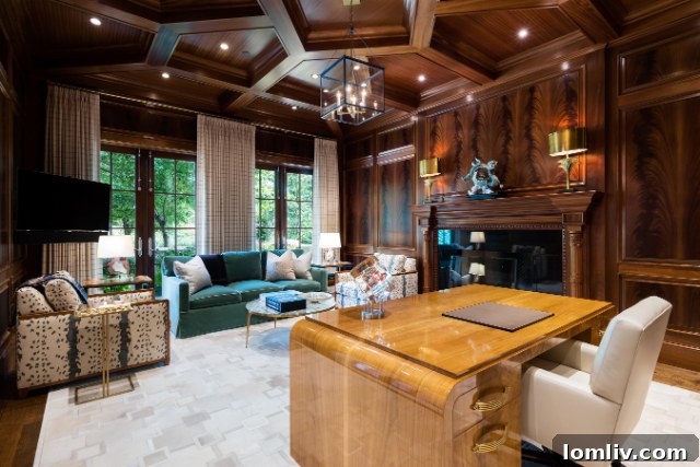 Formal Dining Room - De Gournay Wallpaper