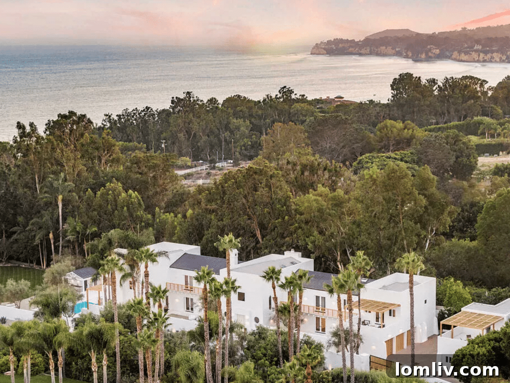Stunning Malibu Mansion with Panoramic Ocean and Mountain Views