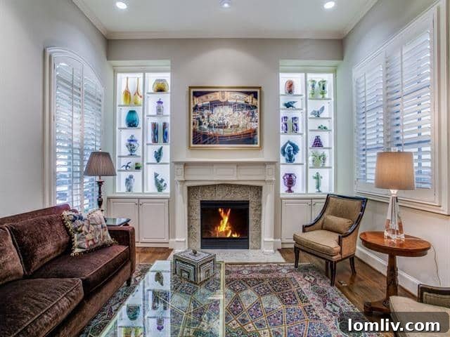 Oak Lawn Townhome: Finally, Room for Everything That Matters 4 Elegant Display Cabinets 4610 Gilbert Ave