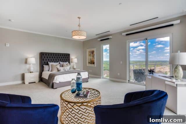 Lakeside Tower stunning exterior and lake views