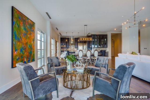 Lakeside Tower private dining and wine room