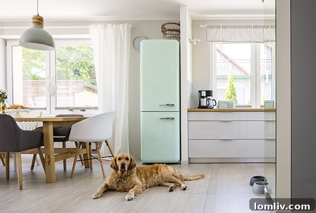 A spacious, fenced backyard perfect for dogs to play and explore in a family home.