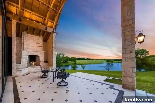 Charming old barn nestled in the landscape