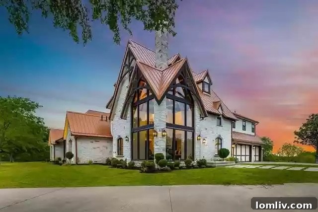 Modern farmhouse exterior of 339 Town East Blvd