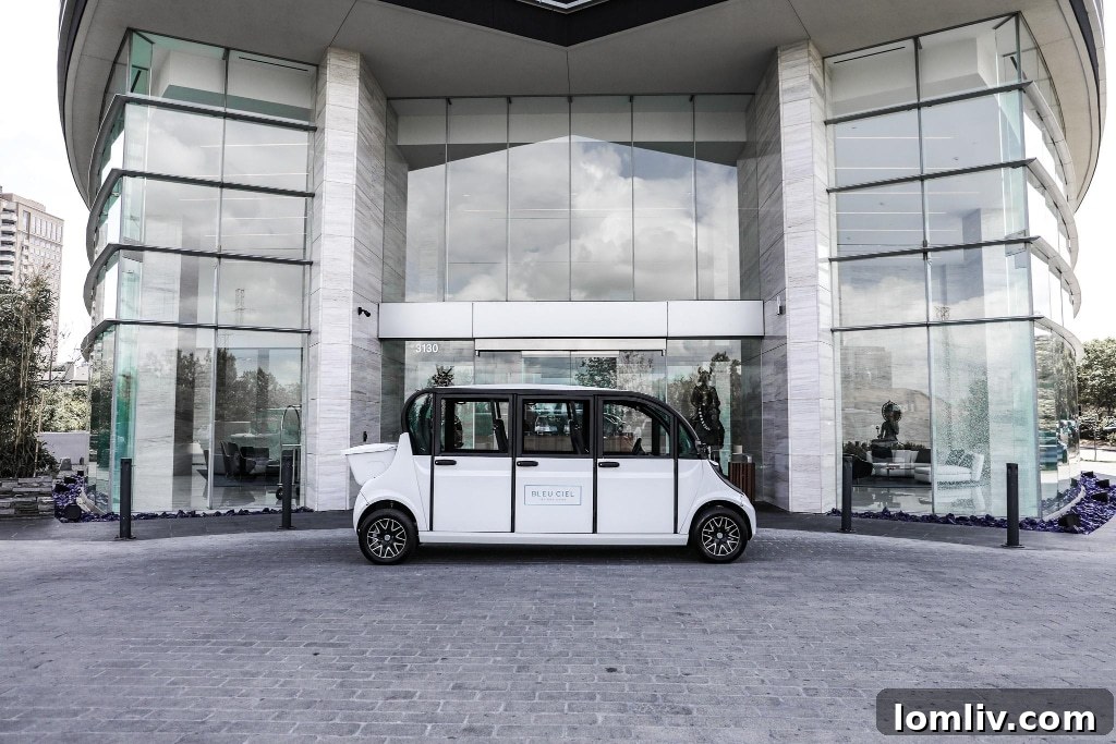 Spacious and elegant living area within a Bleu Ciel Dallas residence