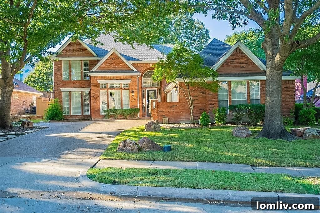 Stunning exterior of a luxury home at 1325 Lakewood Drive in Stonebridge Ranch, McKinney