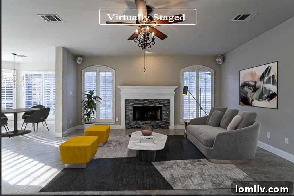 Spacious primary bathroom with dual sinks and jetted tub in Stonebridge Ranch luxury home