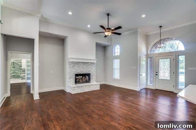 Inviting Frontage of a Luxurious Rowlett Residence