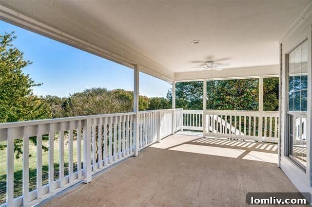 Spacious Upstairs Living Area or Bedroom with Ample Natural Light