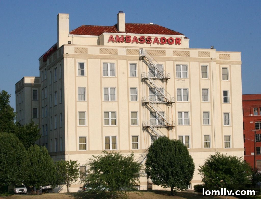 Ambassador Hotel after the fire