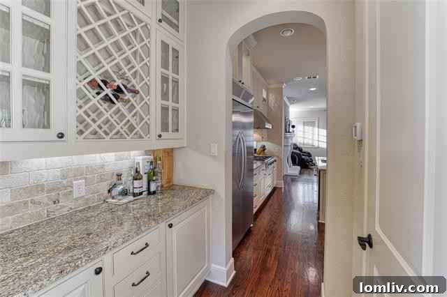 Spacious dining room with natural light and hardwood floors