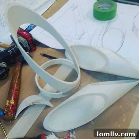 Maquette of the Alexander Liberman sculpture