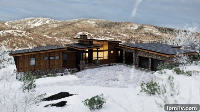 Mountain Modern Architecture at Alpine Mountain Ranch