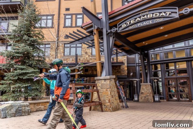 Ski Resort Gondola Steamboat Springs