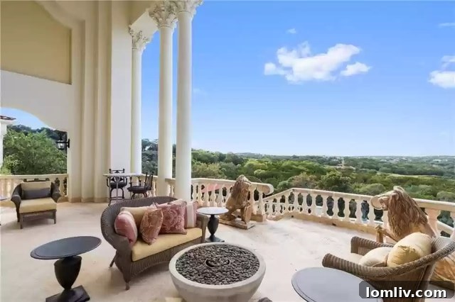 A sophisticated home theater designed to replicate the historic Paramount Theater, complete with a concession stand.