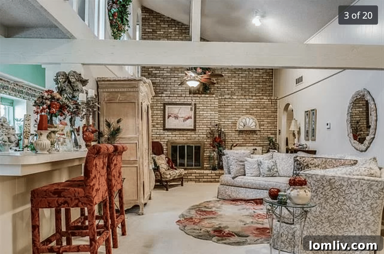Before renovation: Original closed-off galley kitchen