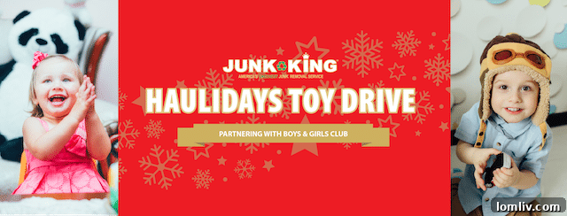 Junk King HAULidays Toy Drive: Drive Up the Joy! 2 Junk King HAULidays Toy Drive partnership with Boys & Girls Club