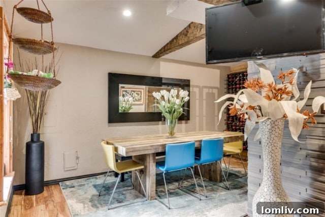 Expansive grounds of Harmony Springs Ranch with mature trees