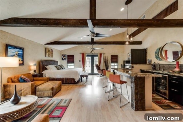 Elegant interior hallway showcasing custom finishes and architectural details